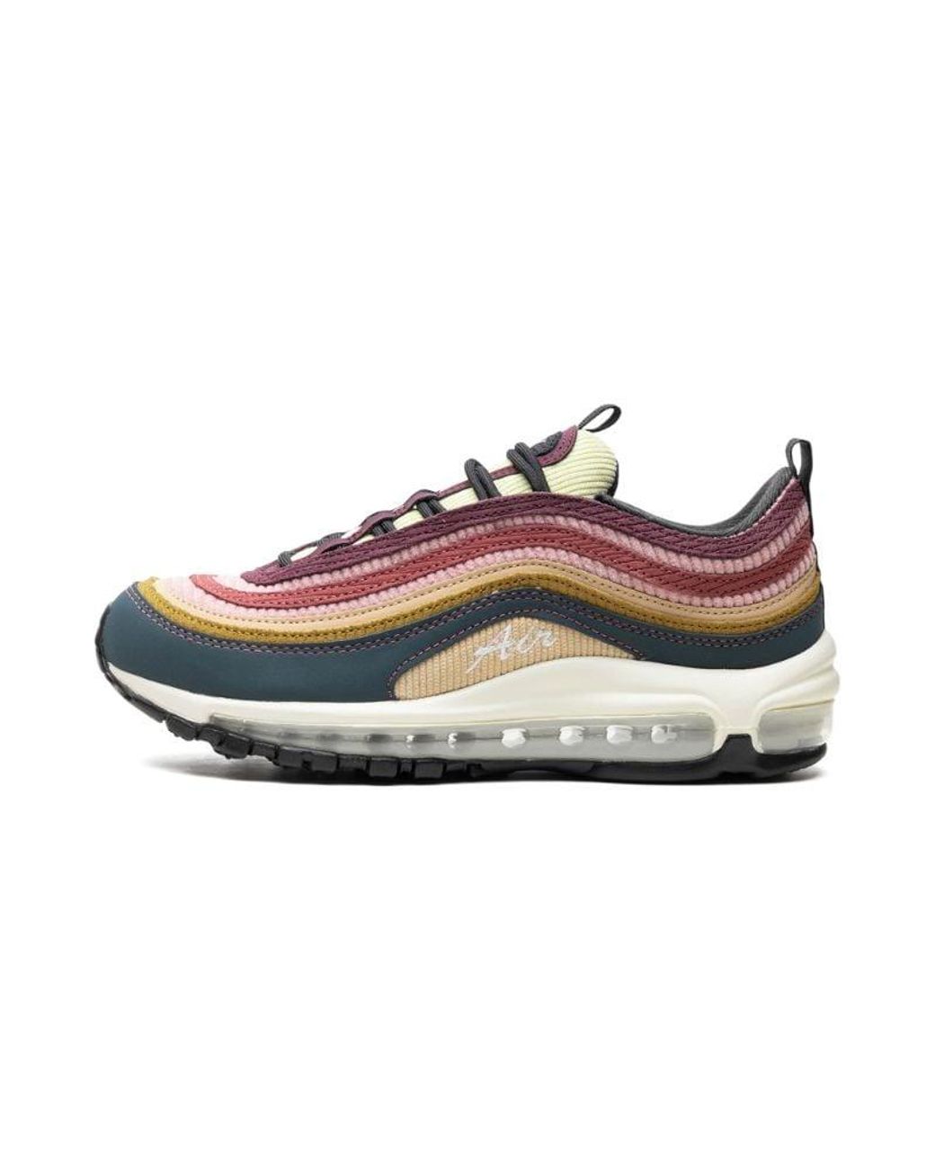 Air max 97 se corduroy in white blue red and yellow cheap
