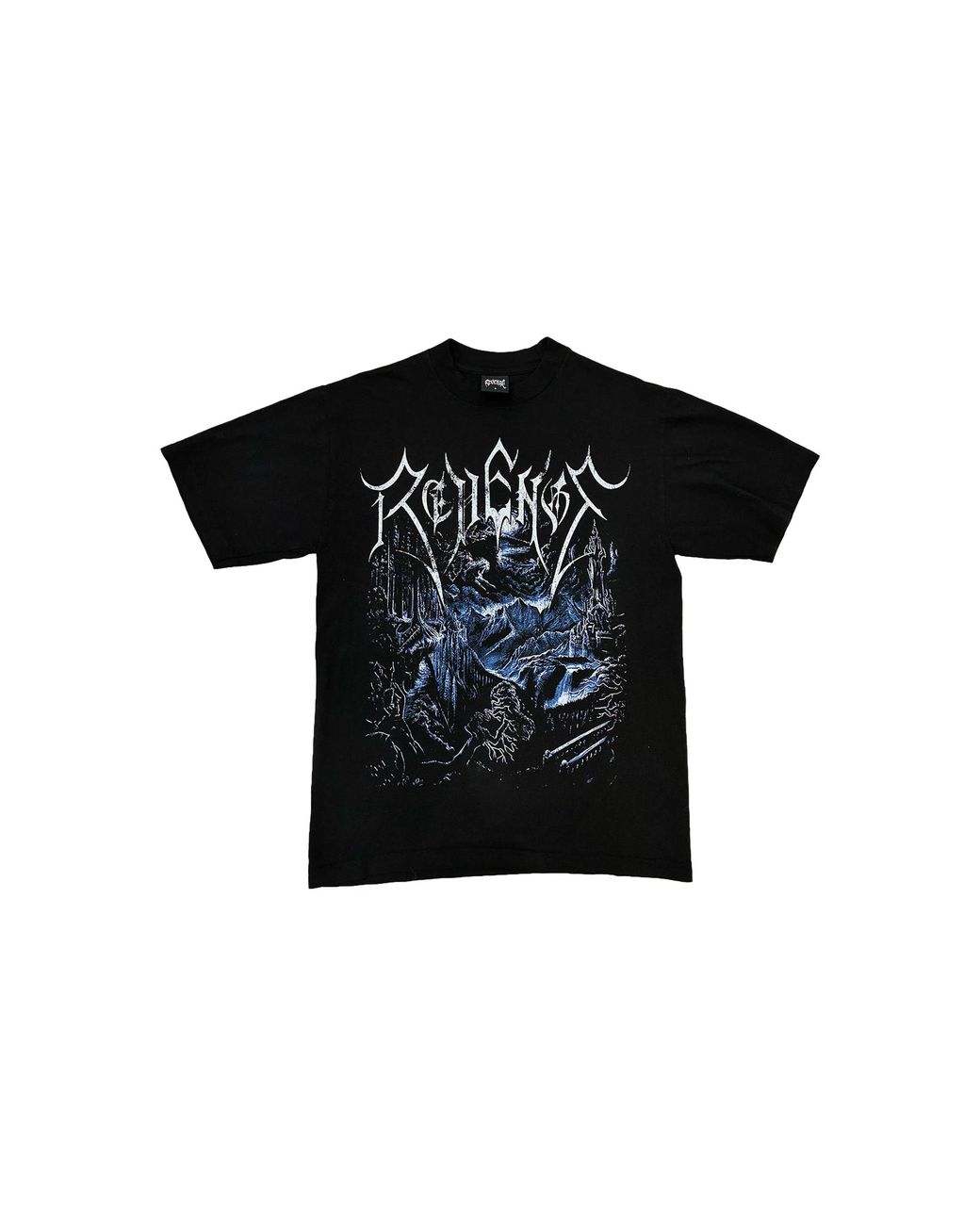 REVENGE Black Disciple T-Shirt Rev0029" for men