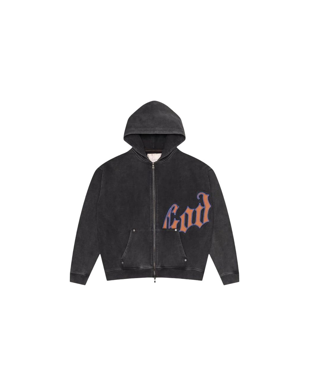 GODSPEED NEW YORK Black Og Logo V2 Hoodie Vintage Nyf2Oapv" for men