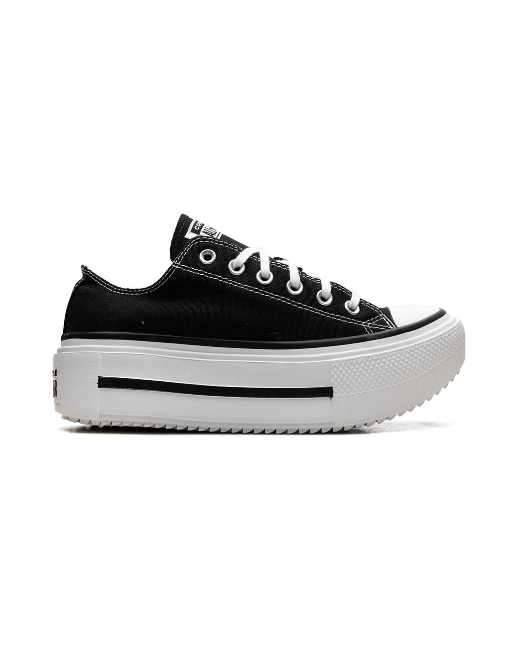 Converse Black Chuck Taylor All Star Lift Double Stack Low A15490C" for men