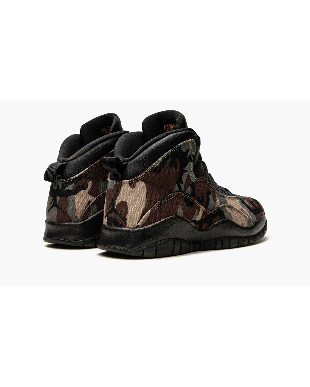 Nike Air Jordan 10 "woodland Camo" Shoes in Green for Men | Lyst