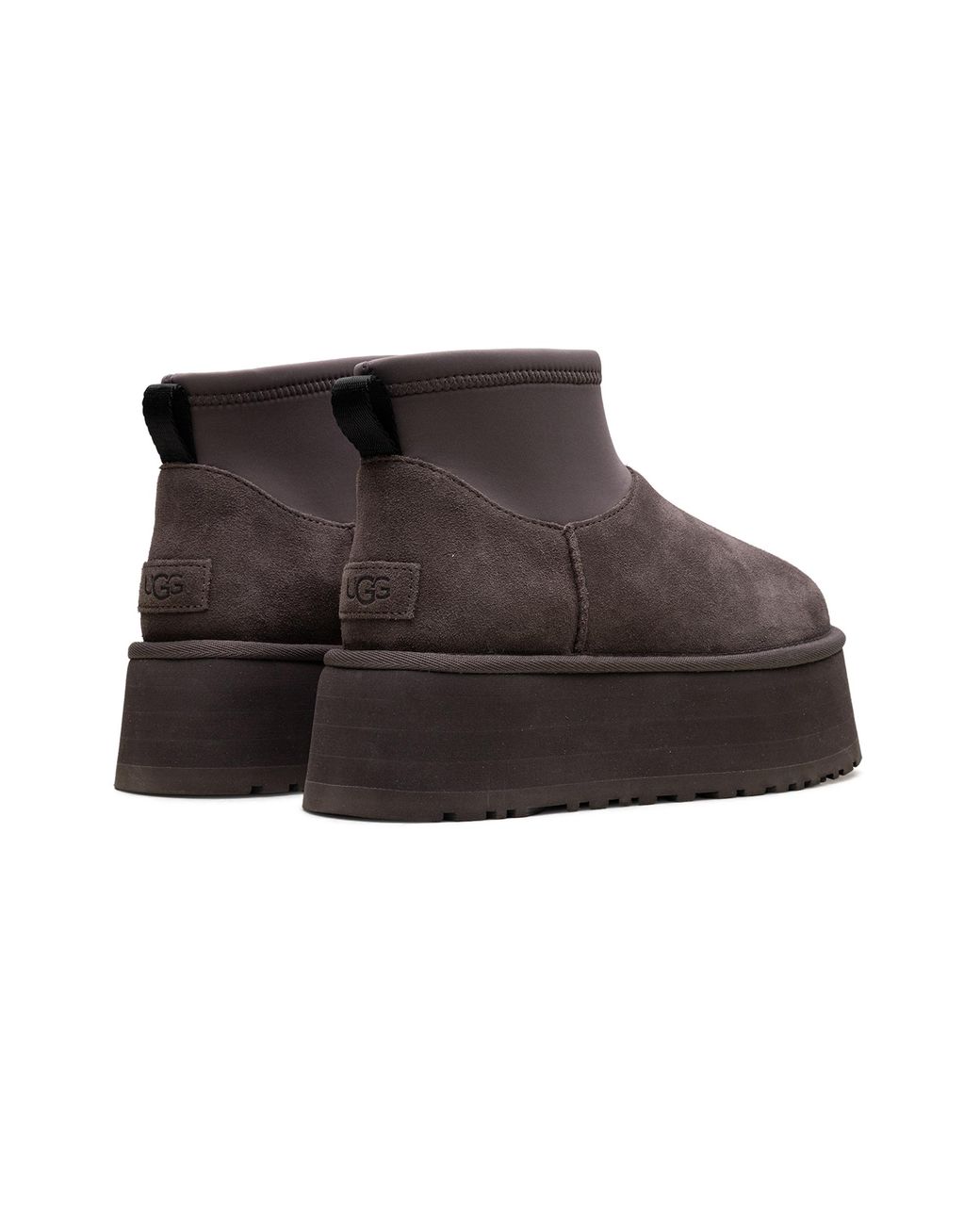Ugg Black Classic Mini Dipper Boot "Thundercloud" 1168170 Thnd"