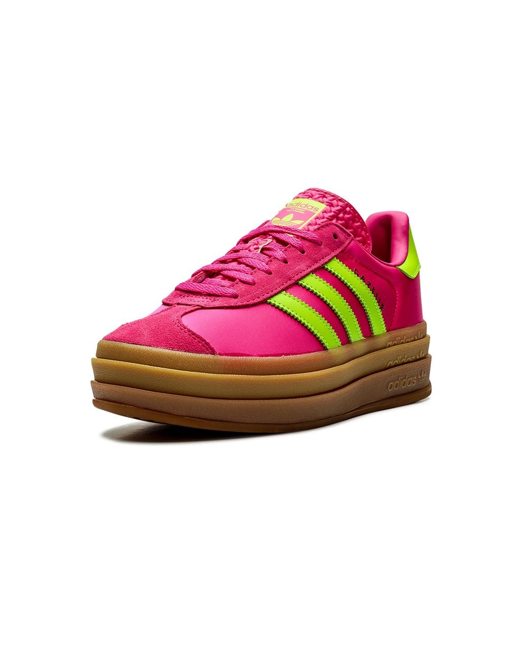 Adidas Black Gazelle Bold "Slime Fuchsia" Ji2705"