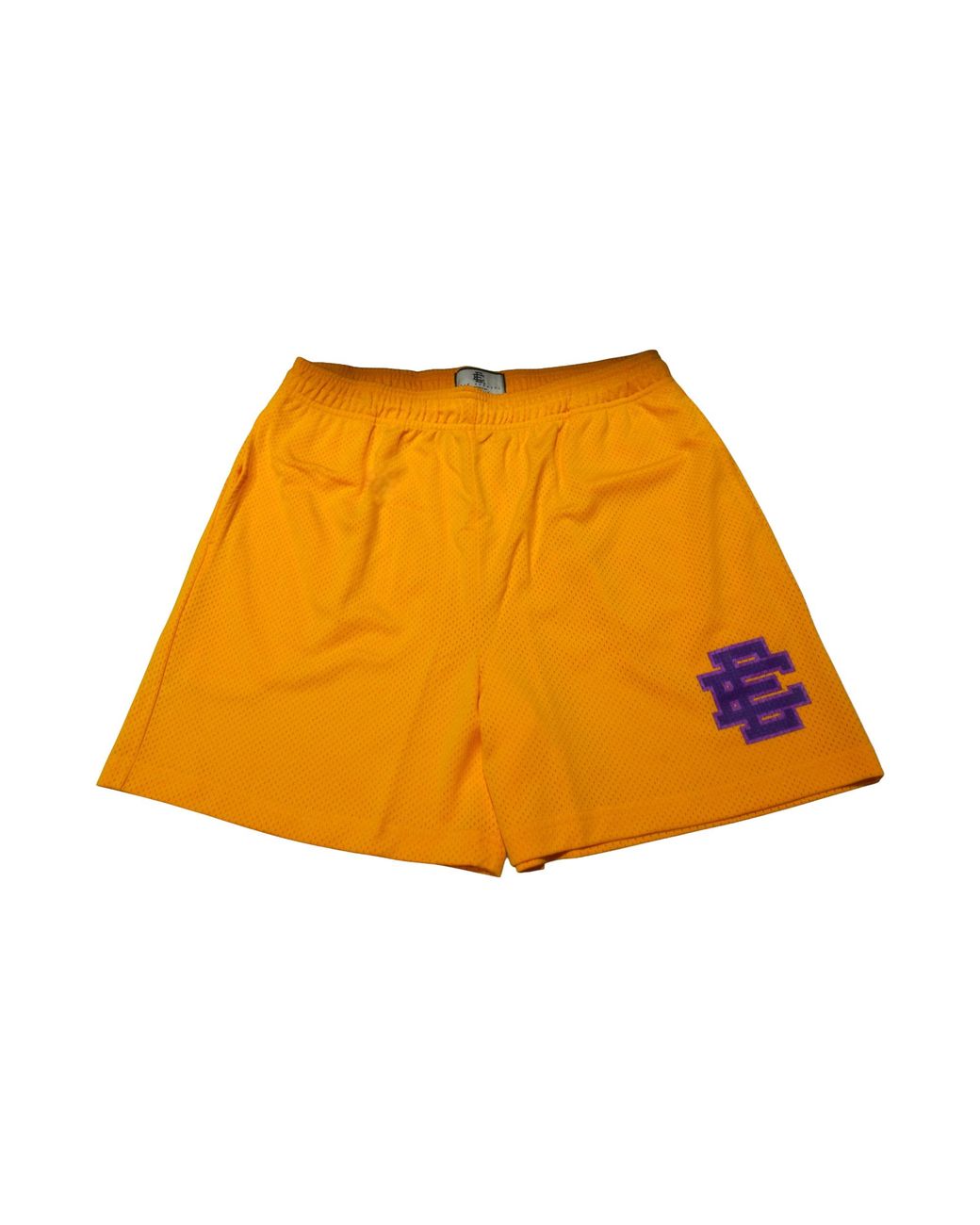 Eric Emanuel Yellow Ee Basic Shorts "Mesh/ Ee763" for men