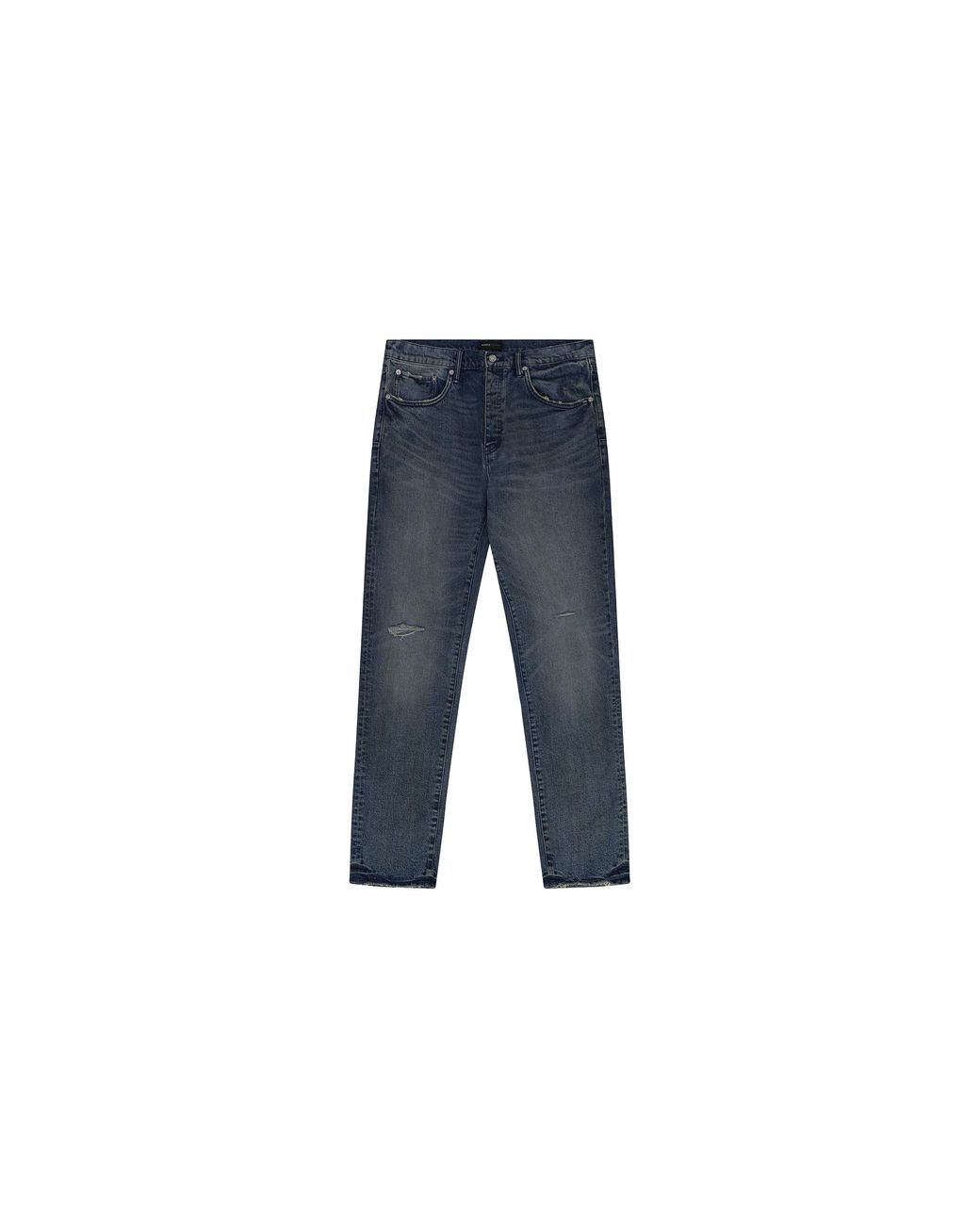 Purple Brand Black Rough Quartz Dirty Jeans "Dark" P005 Ruqd225" for men