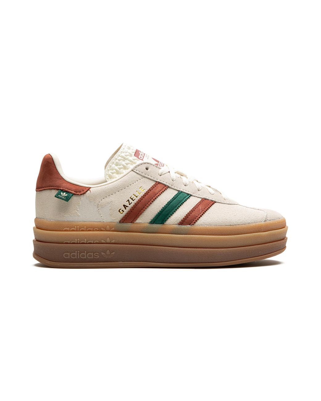 Adidas Black Gazelle Bold "Cream Wild Sepia" Ig3685"