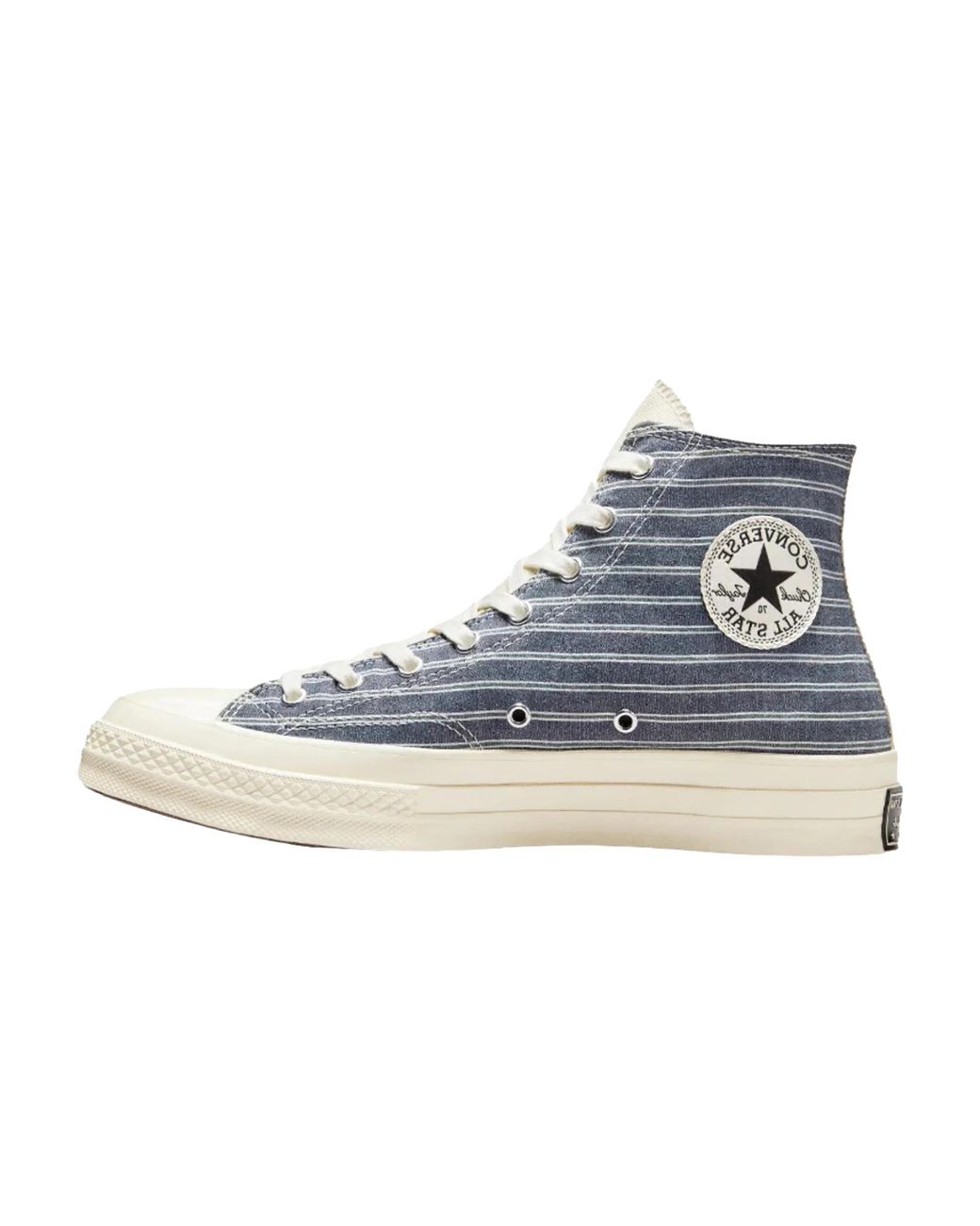 Converse Black Chuck 70 Hi "Multi-Color Retro Stripes" A00457C" for men