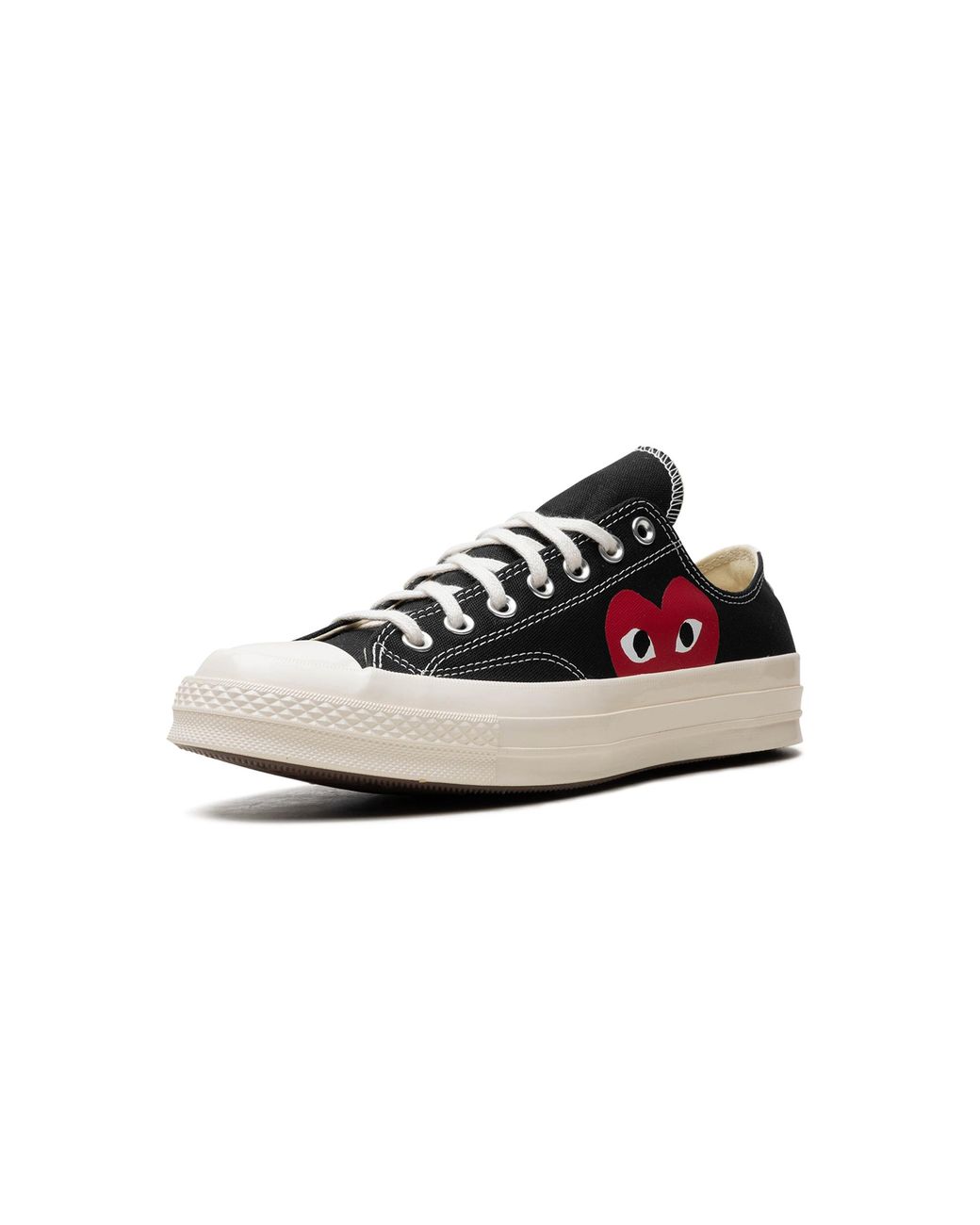 Converse Black Chuck 70 Ox "Comme Des Garçons Play Half Heart" 150206C" for men