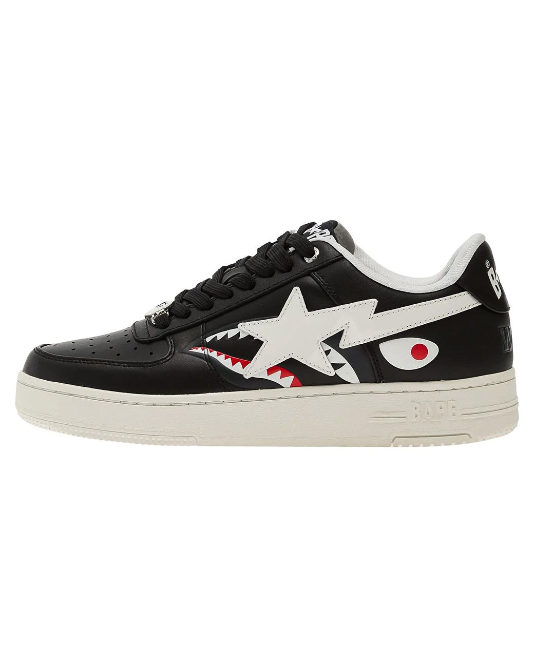 A Bathing Ape Black Sta Shark #2 M2 1L80191302 Blk" for men