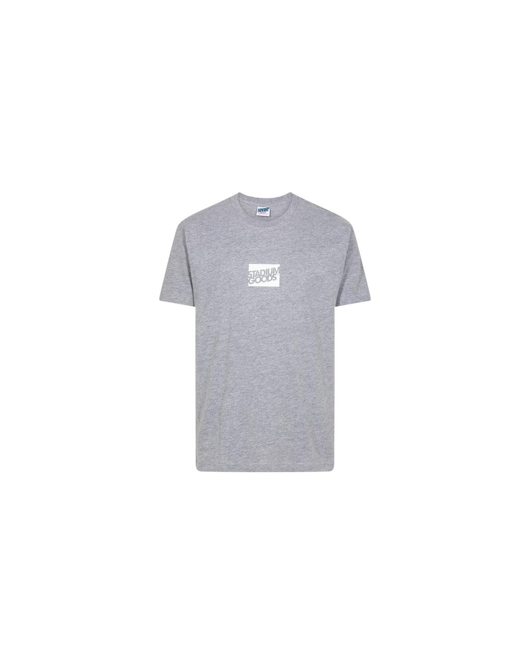 Stadium Goods Black Boxed Tilt Logo T-Shirt "Heather" Sgs0515"