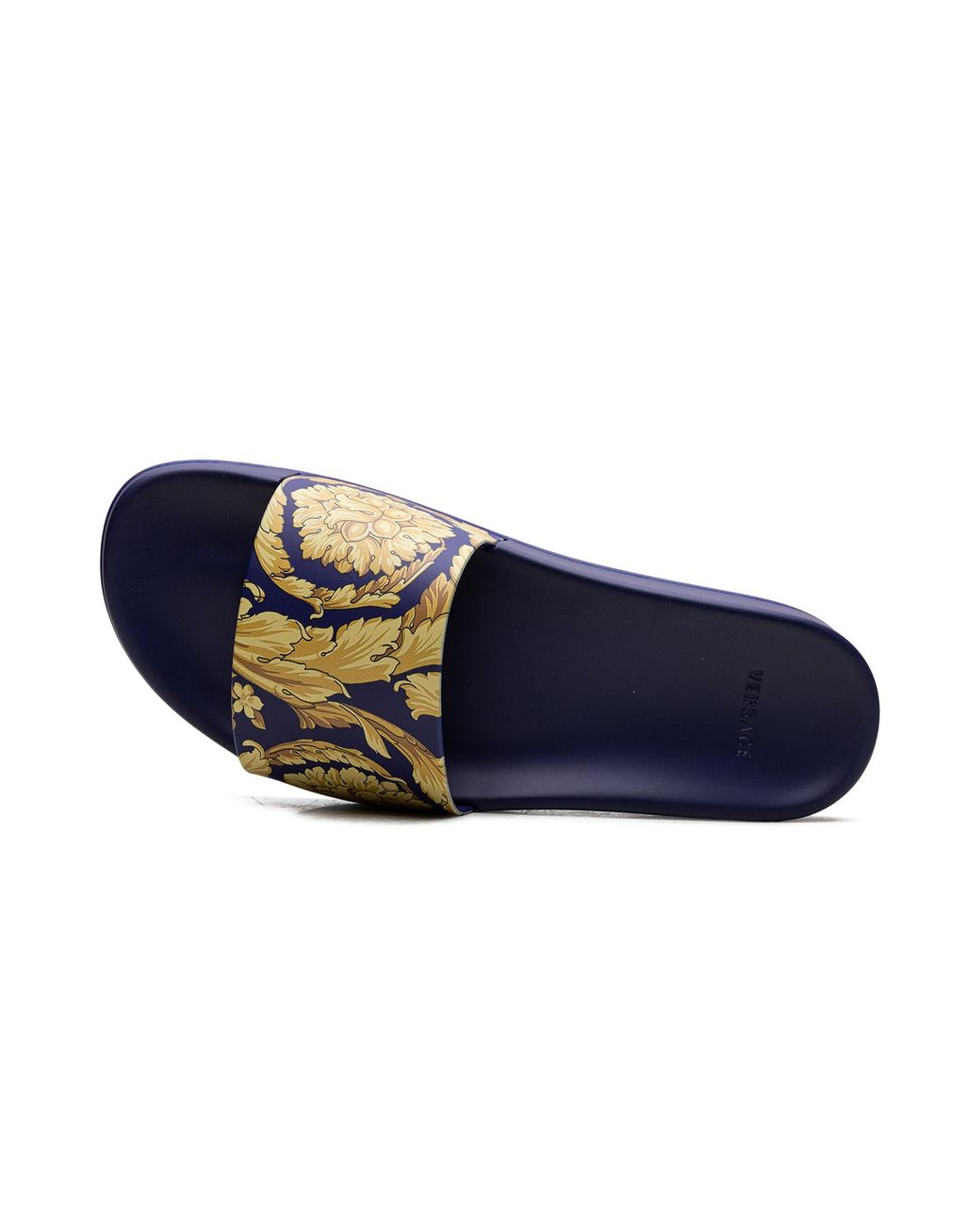 Versace Black Baroque Pool Slide Dsu6516 Dgohcg D7Po" for men