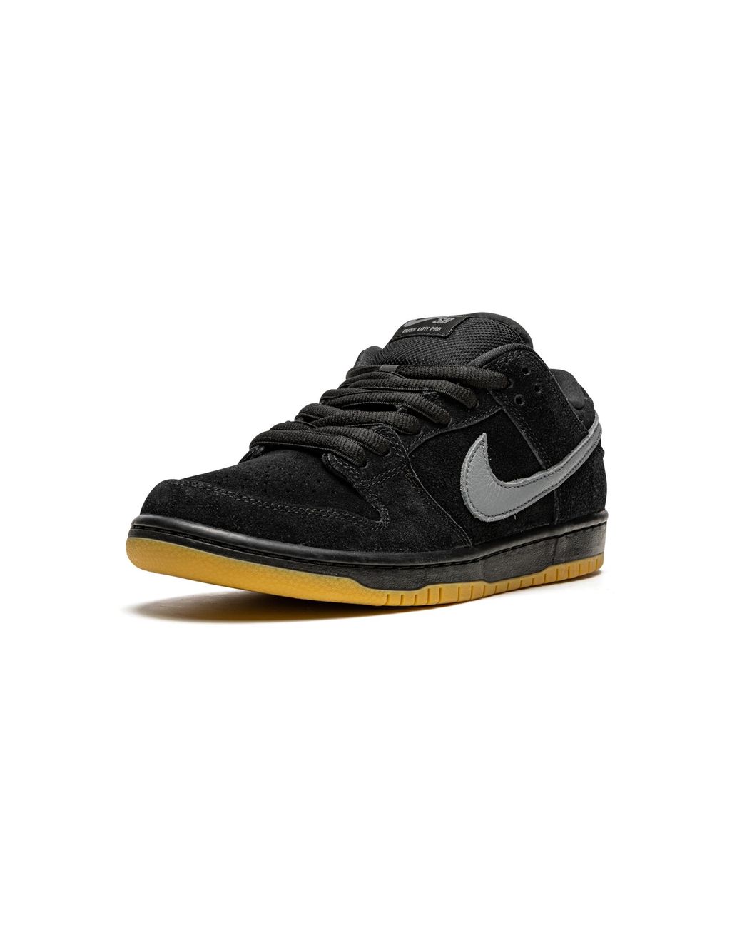 Nike Black Sb Dunk Low Pro "Fog" Bq6817 010"