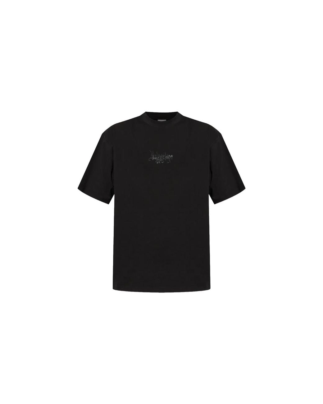 Balenciaga Black Sketchy Medium Fit T-Shirt 764235Tuvt21000" for men