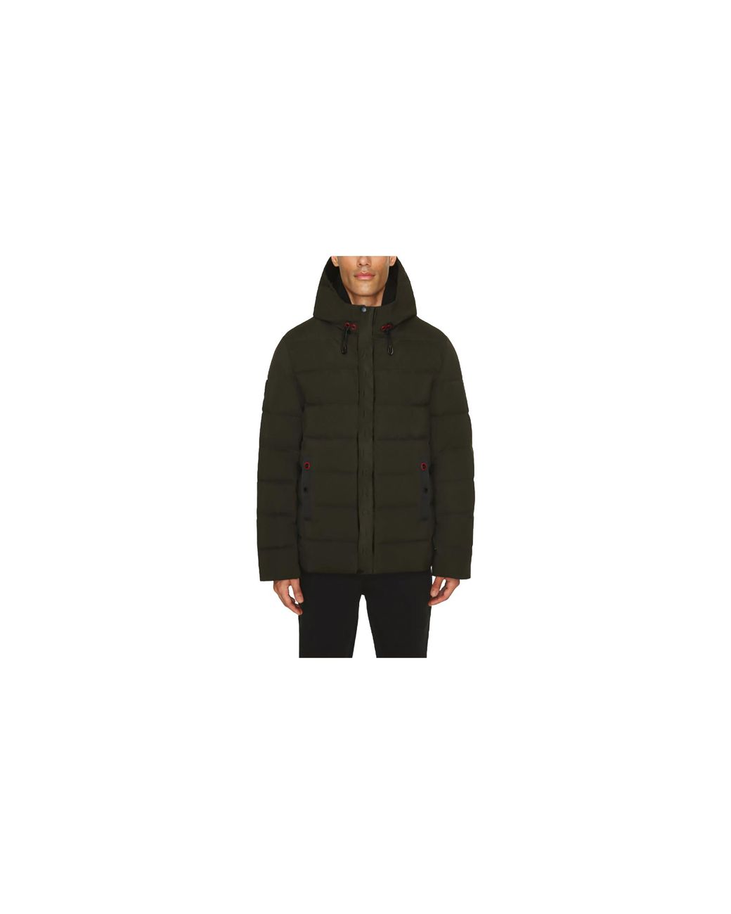 Rudsak Black Kenneth Puffer Jacket "Khaki" 7124502-Kh" for men
