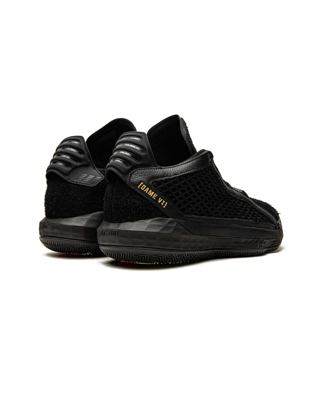 Adidas Black Dame 6 Leather Fv8627" for men