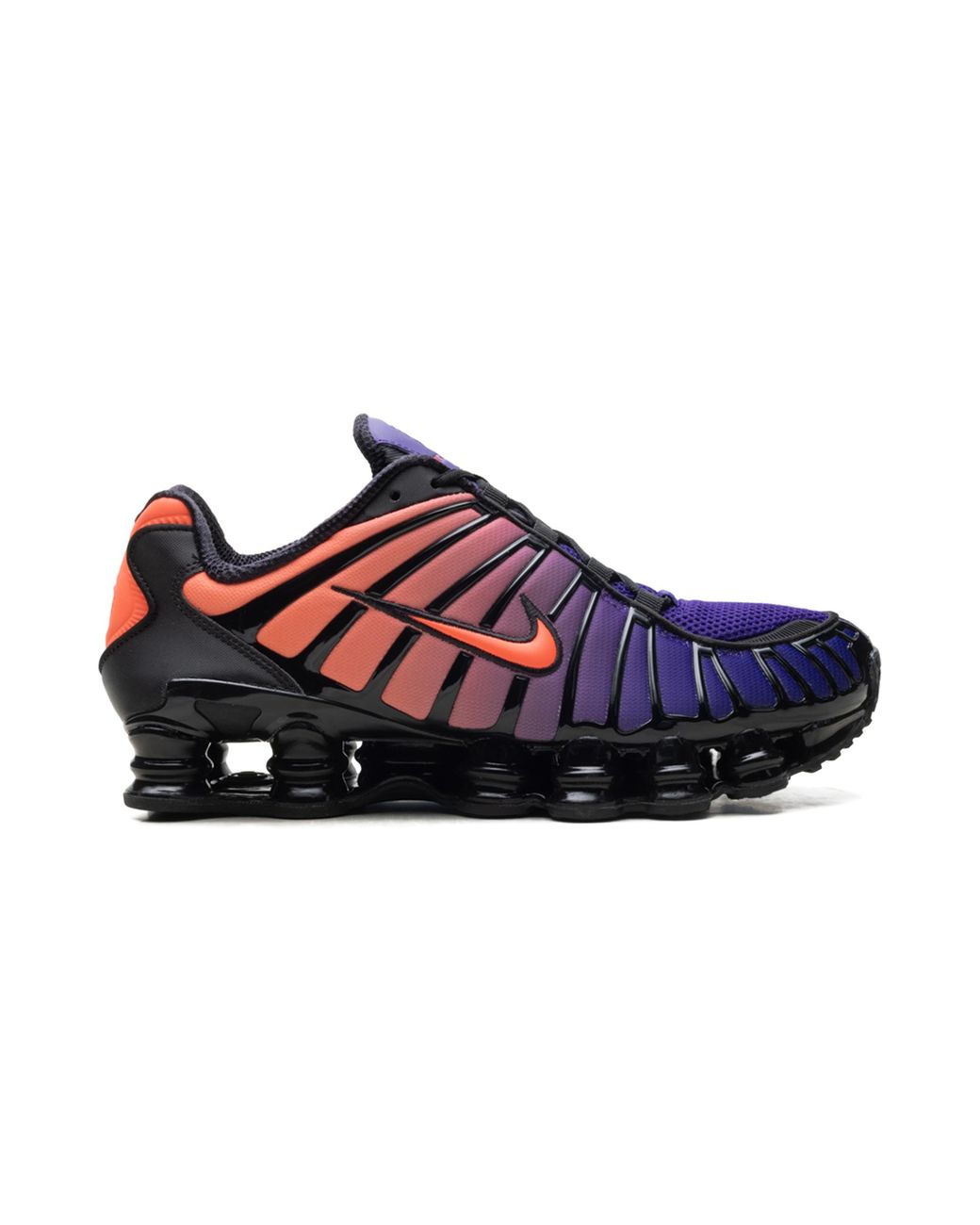 Nike Black Shox Tl "Court Metallic Hot Lava" Av3595 501" for men