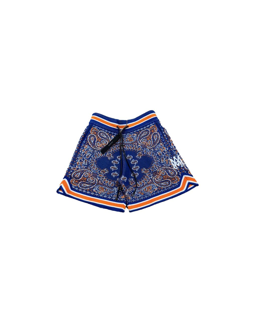 Amiri Blue Bandana Shorts "Nyc for men