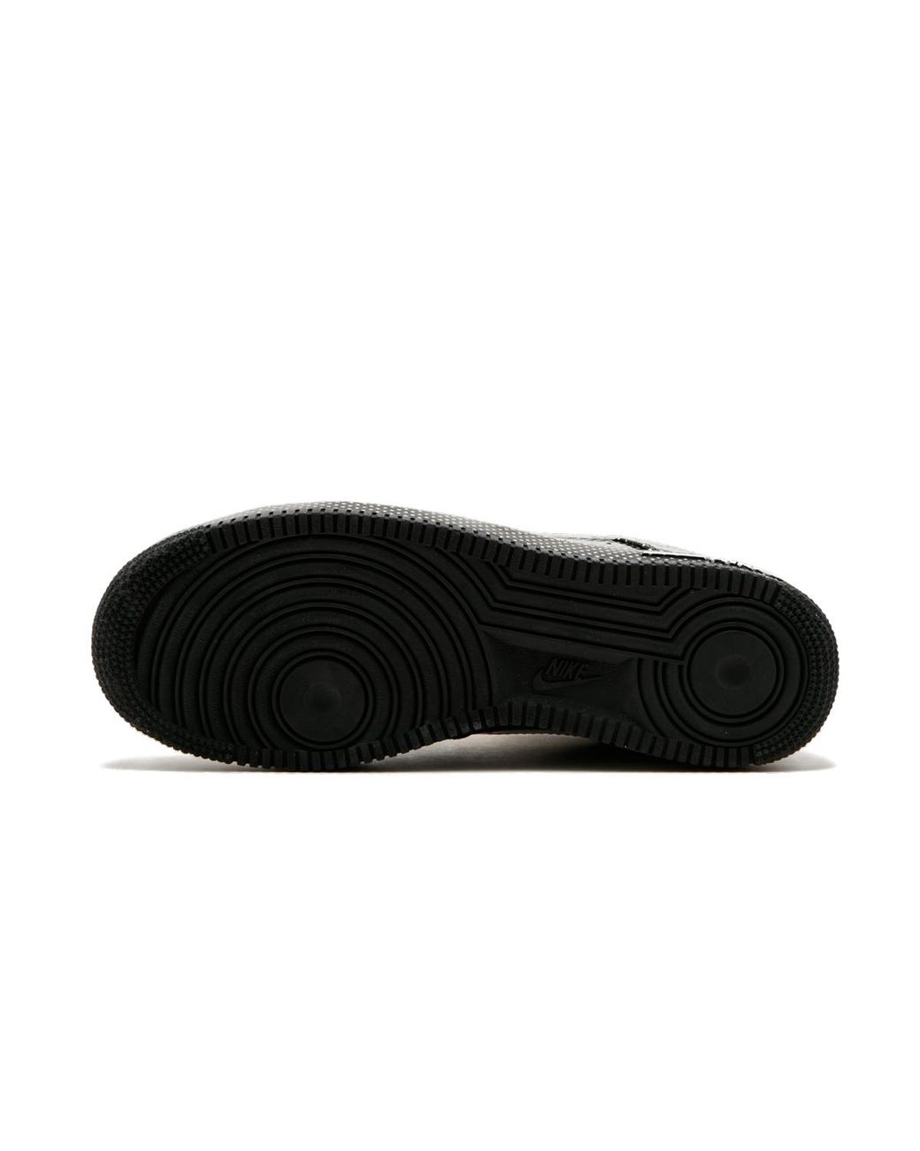 Nike Black Air Force 1 Premium '07 Swan" 315186 013"