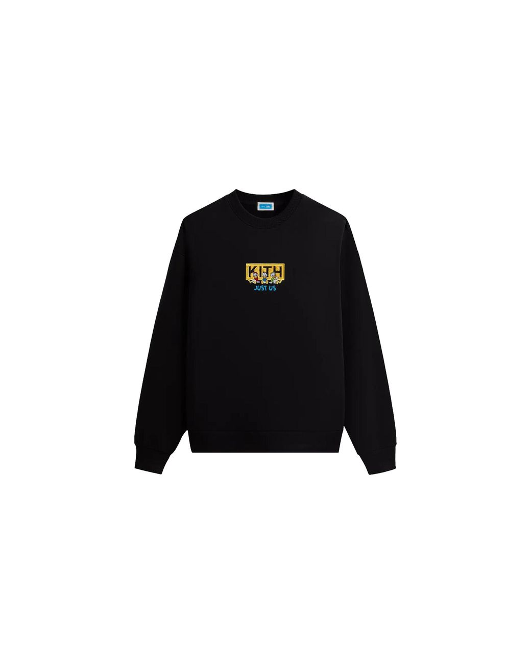 Kith Black Donald Duck Triplets Vintage Nelson Crewneck "Disney for men