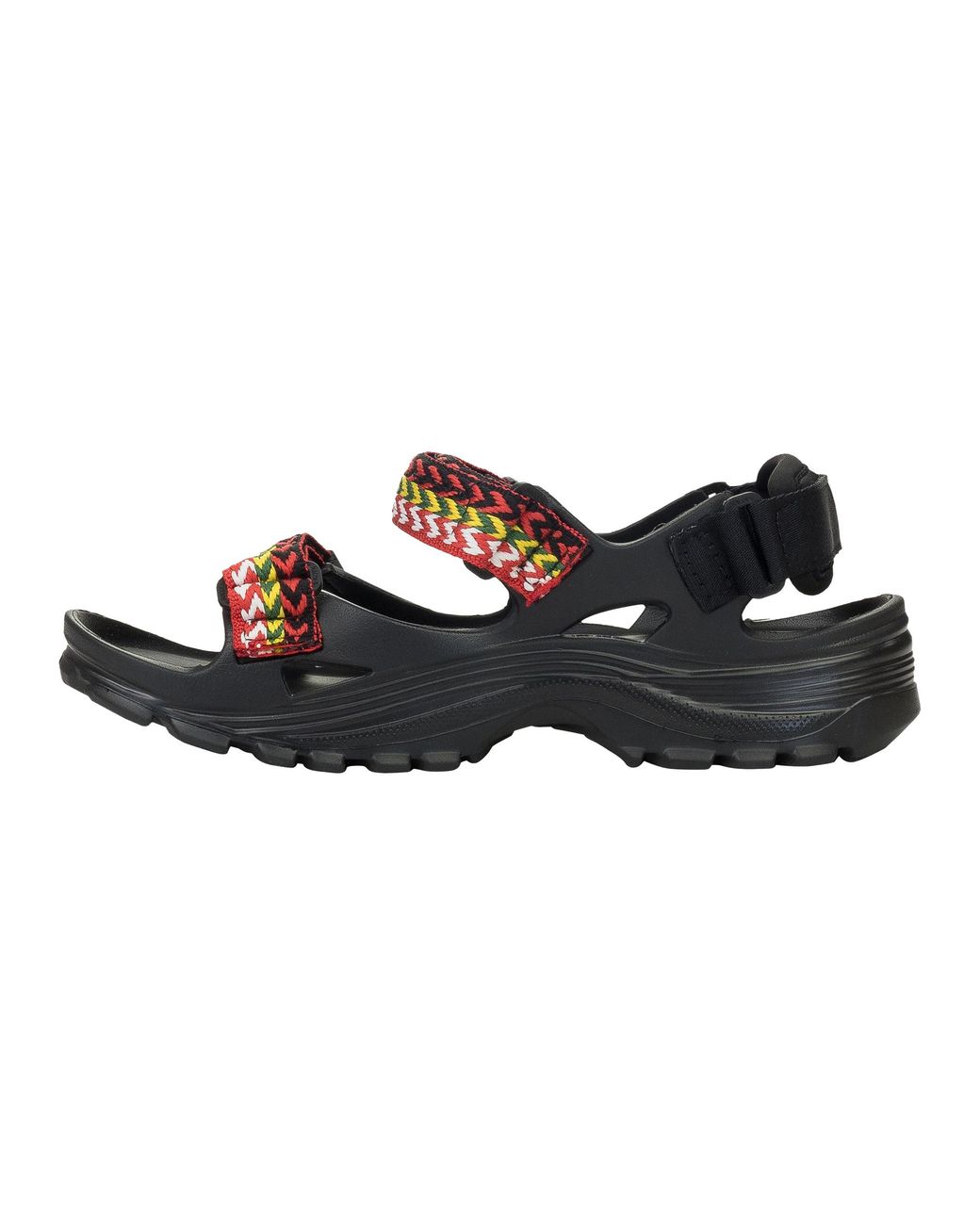 Lanvin Black Wave Lacets Curb X Suicoke "Noir" Fm Sass0N Evat A23 10" for men
