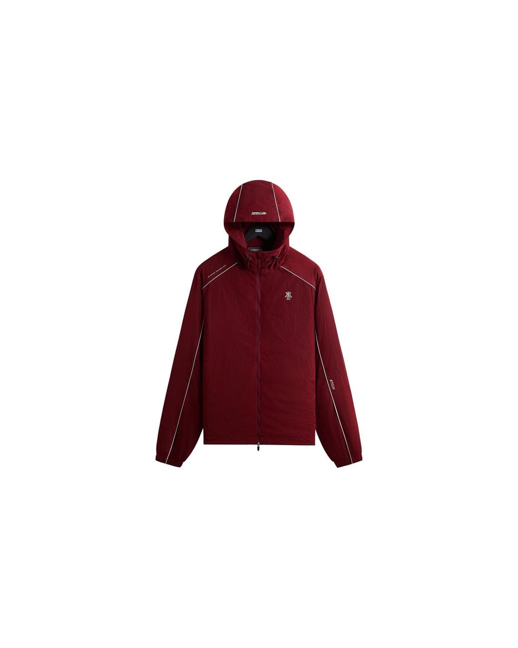 Kith Red Seamed Bolt Jacket "Magma" Khm011209 601" for men