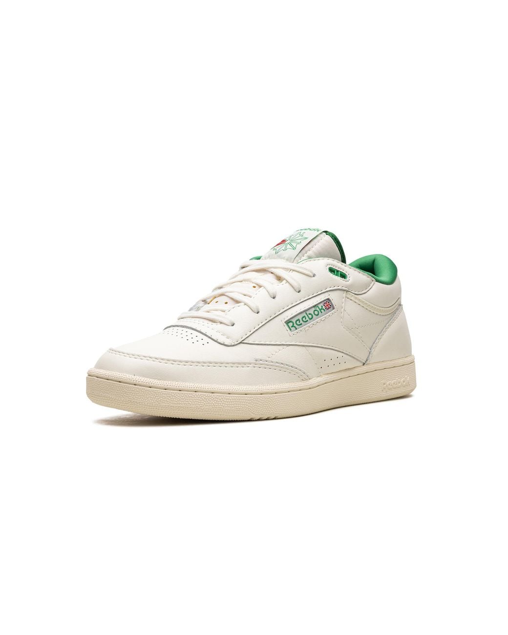 Reebok Black Club C Mid Ii "Chalk Glen" H68833" for men