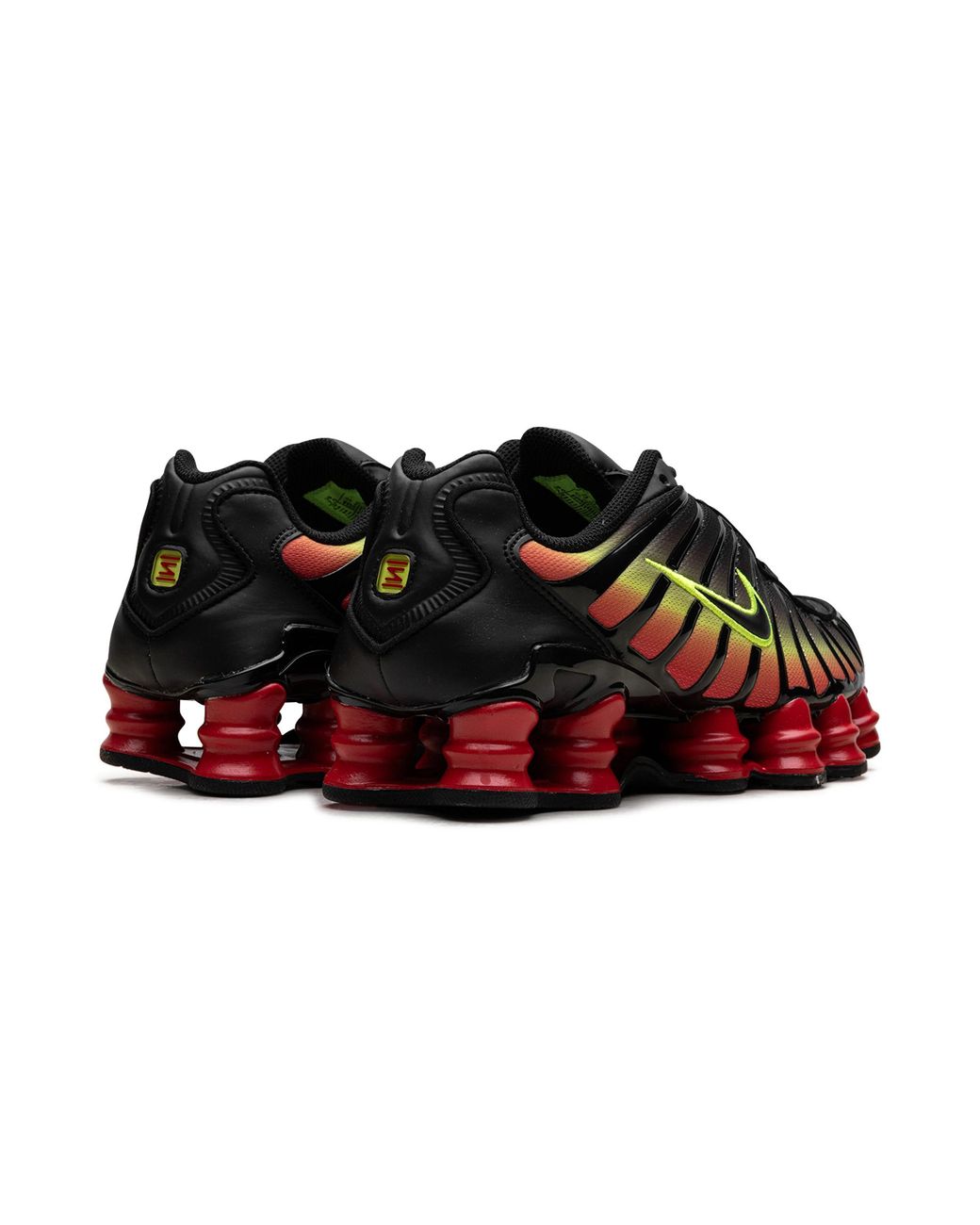 Nike Black Shox Tl "Volt Fire" Hj9609 001"