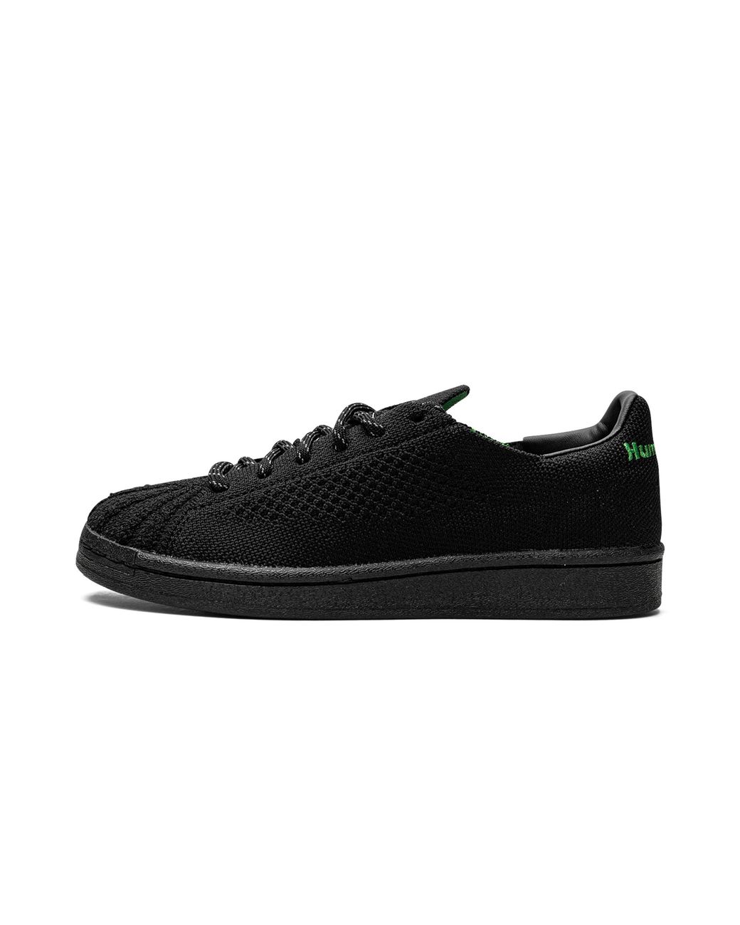 Adidas Black Superstar Primeknit "Pharrell" Gx0195" for men