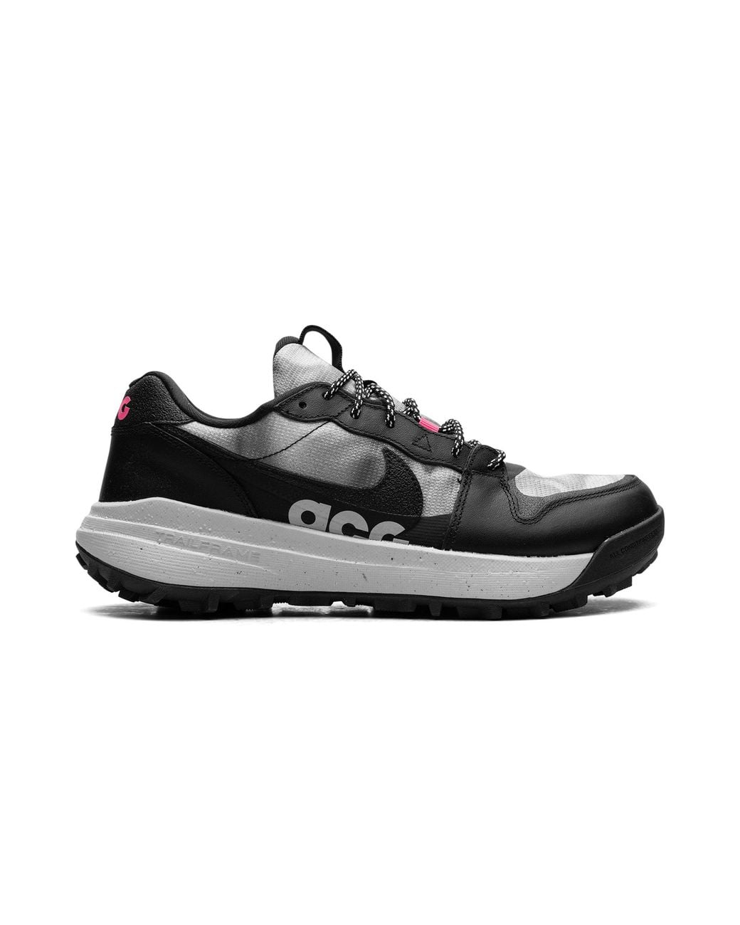 Nike Black Acg Lowcate "Wolf Hyper" Dr1030 001" for men