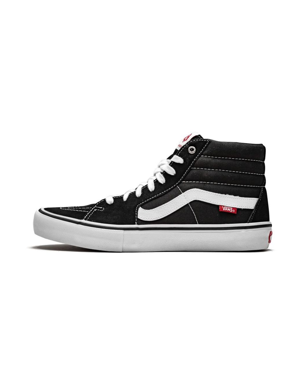 black & white vans size 4