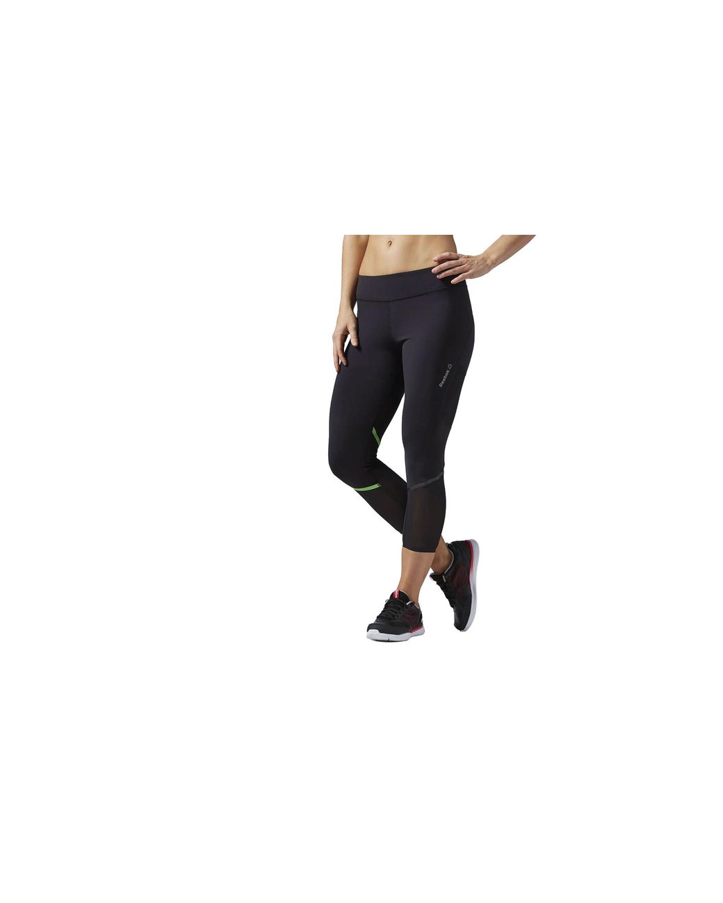 Reebok Black Cardio Capri Aj1133"