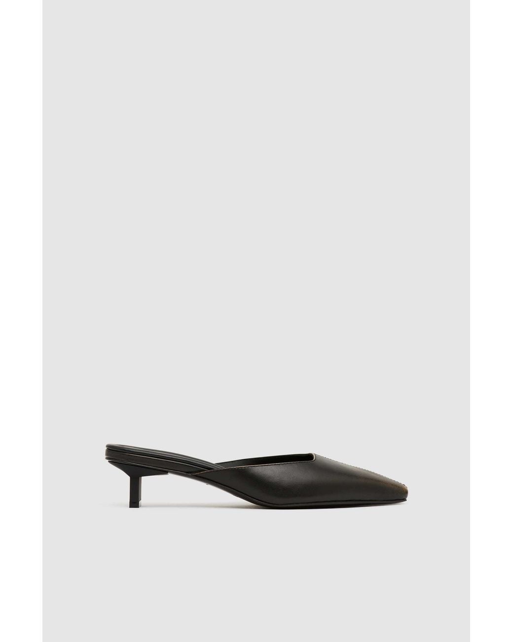 St. Agni White Brushed Miro Heel