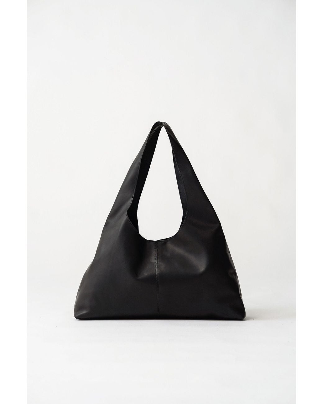 St. Agni Black Triangle Hobo Bag