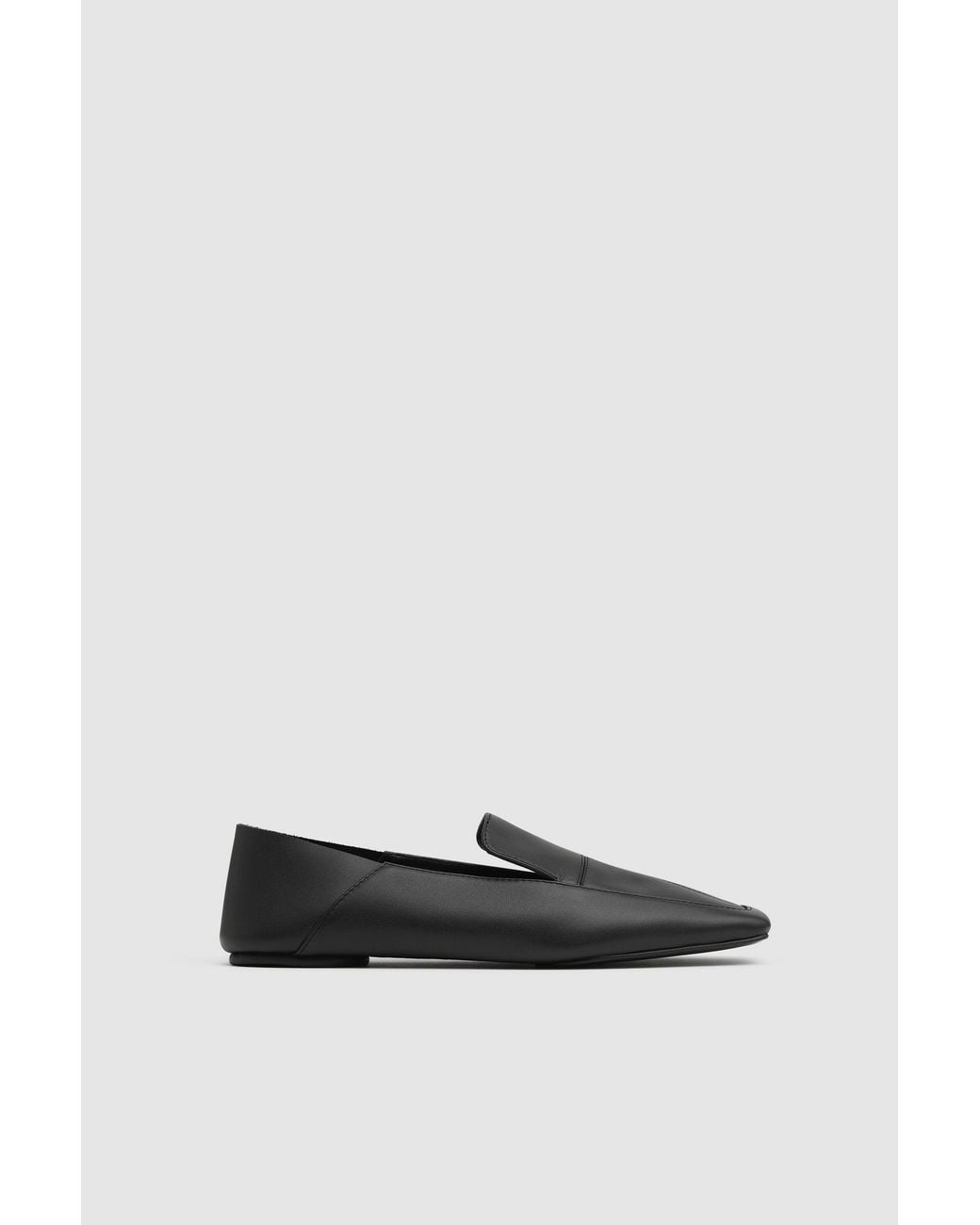 St. Agni White Minimal Flat Loafer