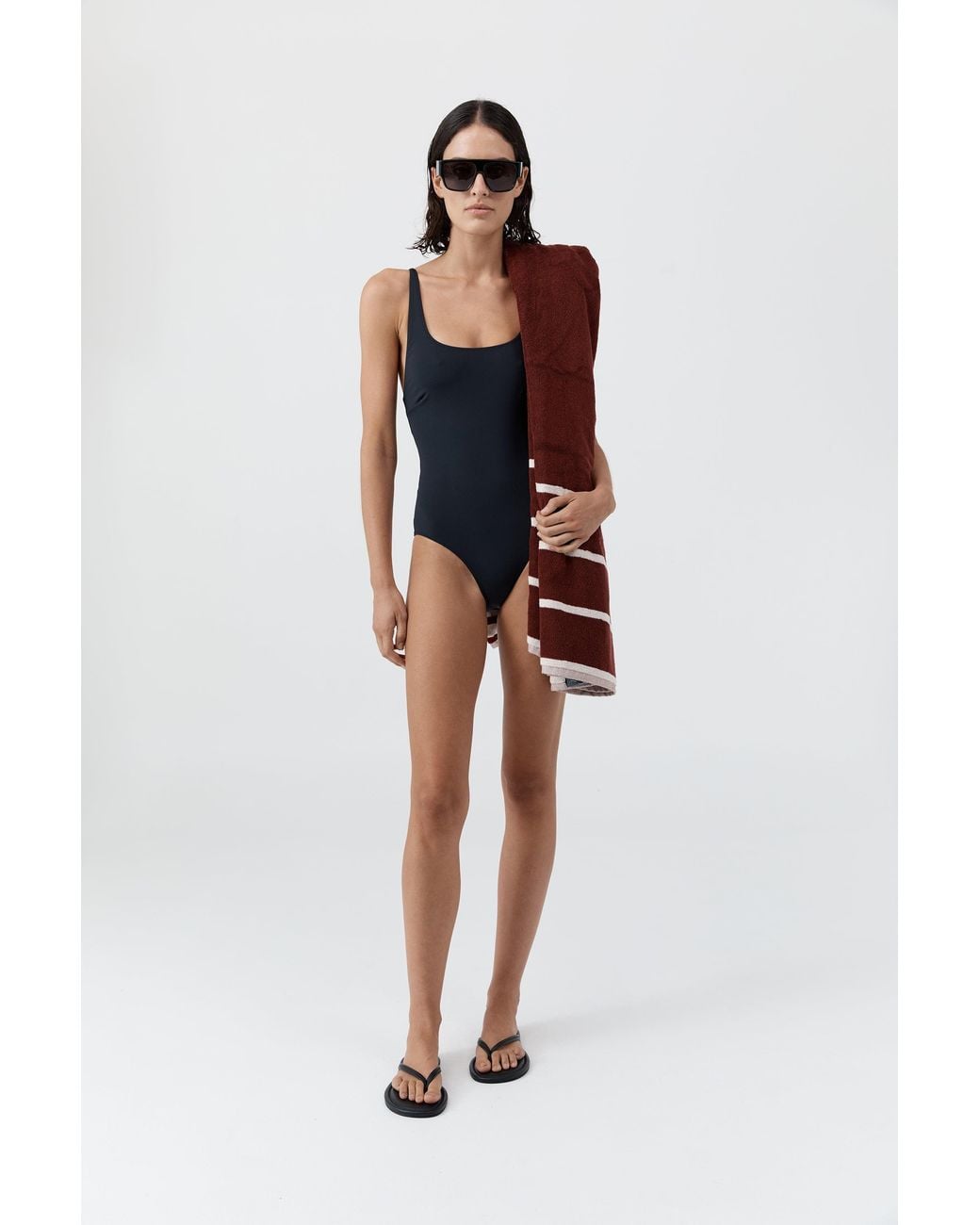 St. Agni Red Pool Towel