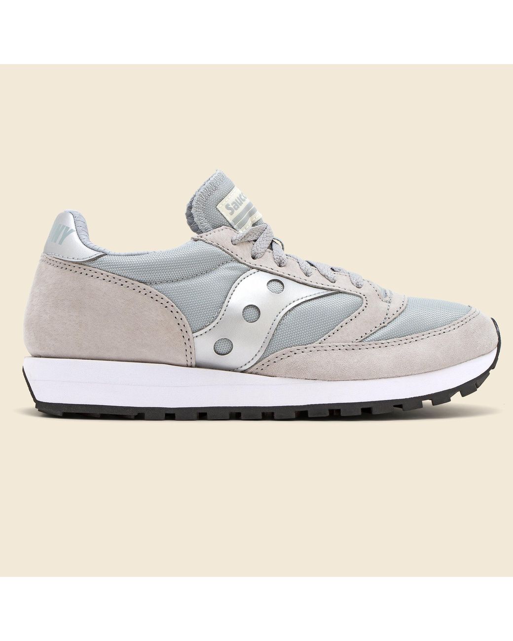 saucony silver sneakers