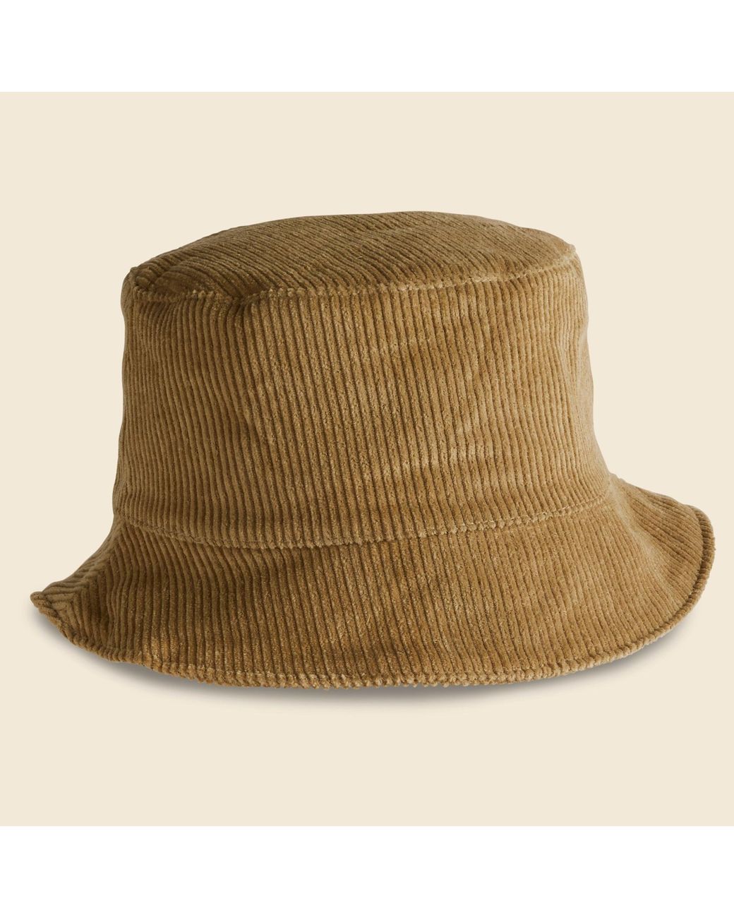 Mollusk Bucket Hat - Oat Corduroy in 