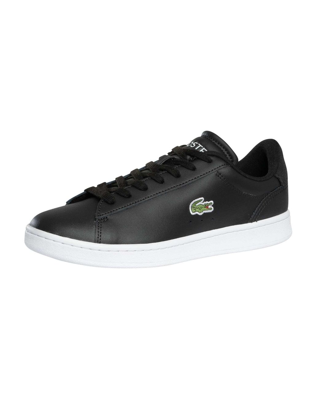 Lacoste Black Carnaby Set 224 1 Sma Leather Trainers for men