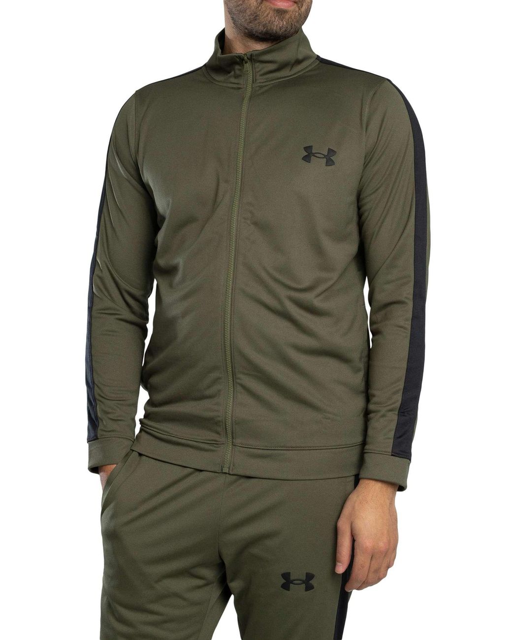 Under Armour Green Knit Tracksuit for men
