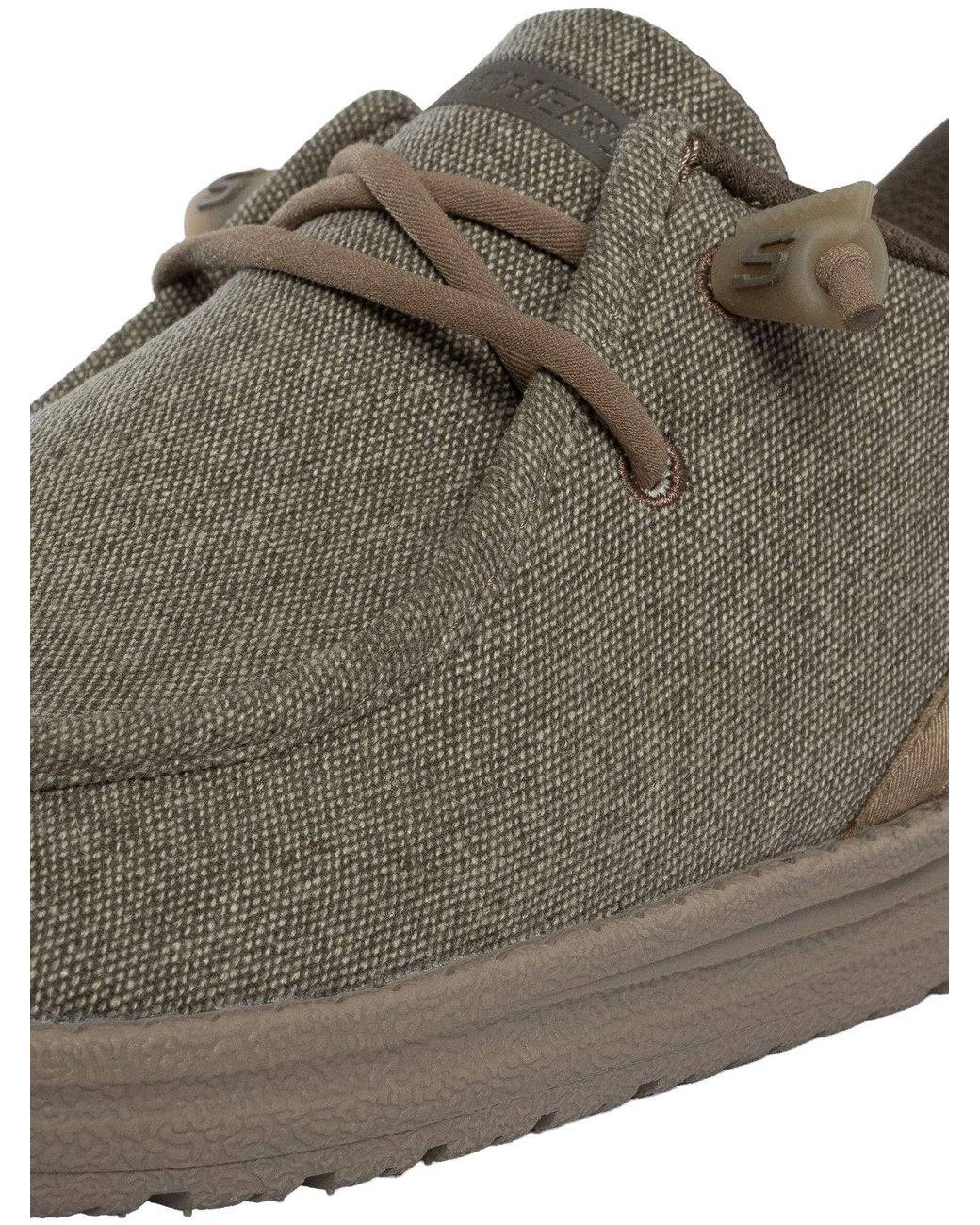 Skechers Brown Slip-Ins Relaxed Fit Melson Coronado Trainers for men
