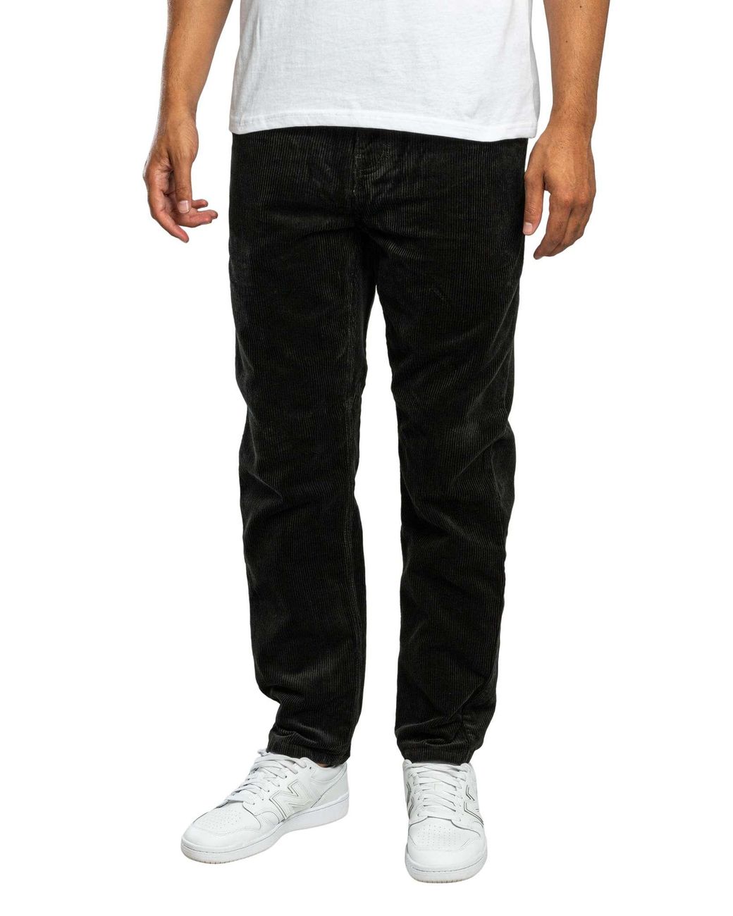 Carhartt Black Newel Relaxed Tapered Jeans for men