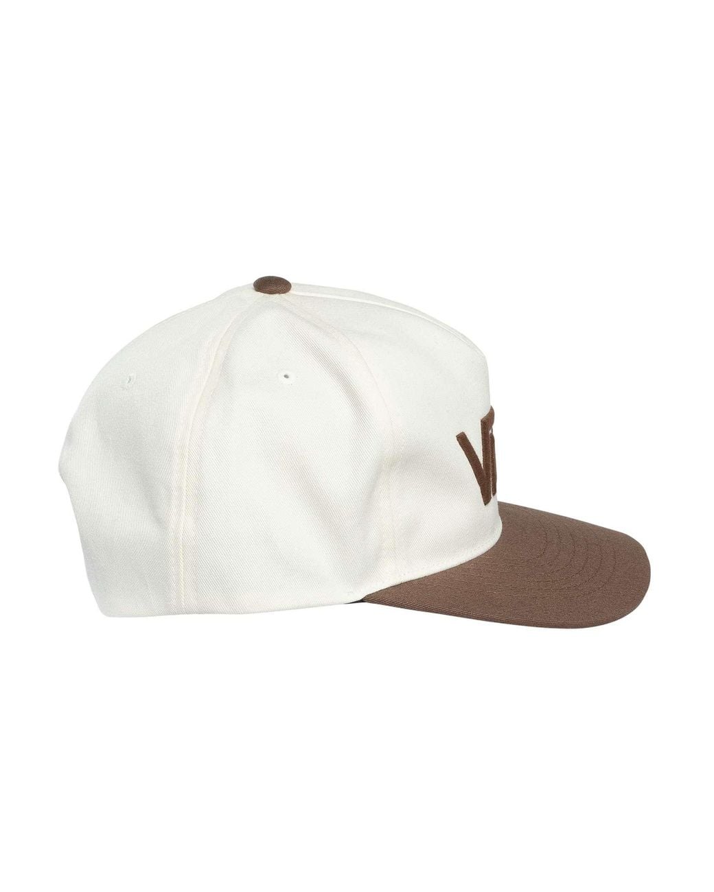 Vans White Drop V Logo Cap for men