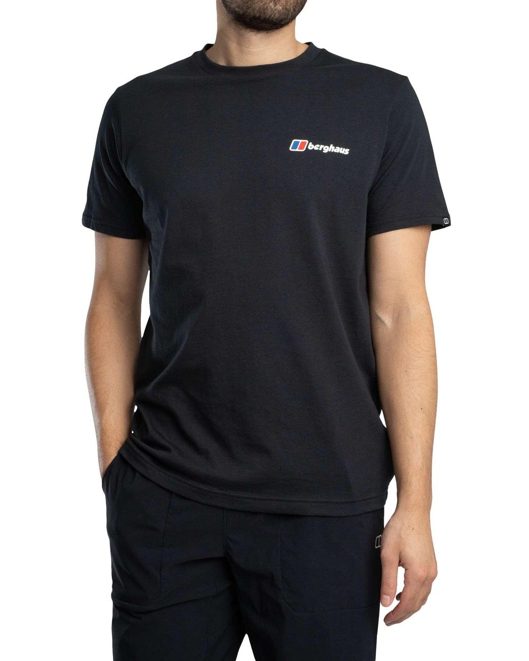 Berghaus Black Class Logo T-Shirt for men