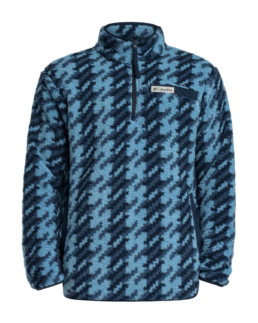 Columbia Blue Rigged Ridge Fleece for men