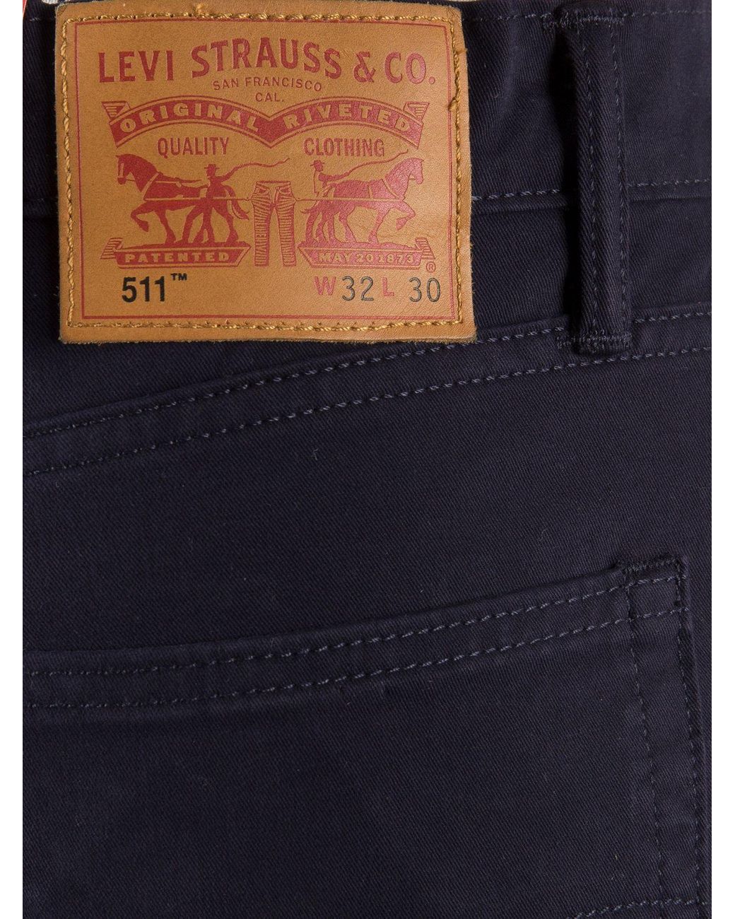 Levi's Nightwatch Blue 511 Slim Fit Jeans for Men | Lyst