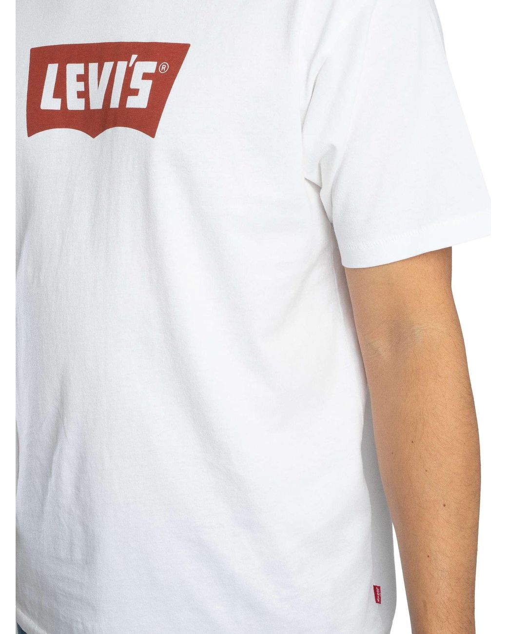 Levi's White Vintage Graphic T-Shirt for men