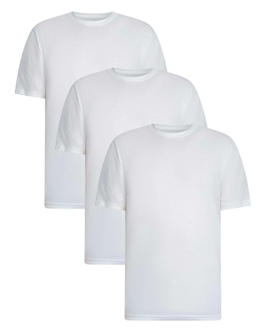 Vans White 3 Pack Classic Fit T-Shirt for men