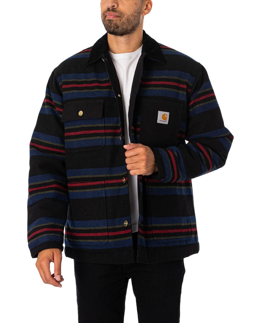 Carhartt Oregon Jacket in Black for Men | Lyst