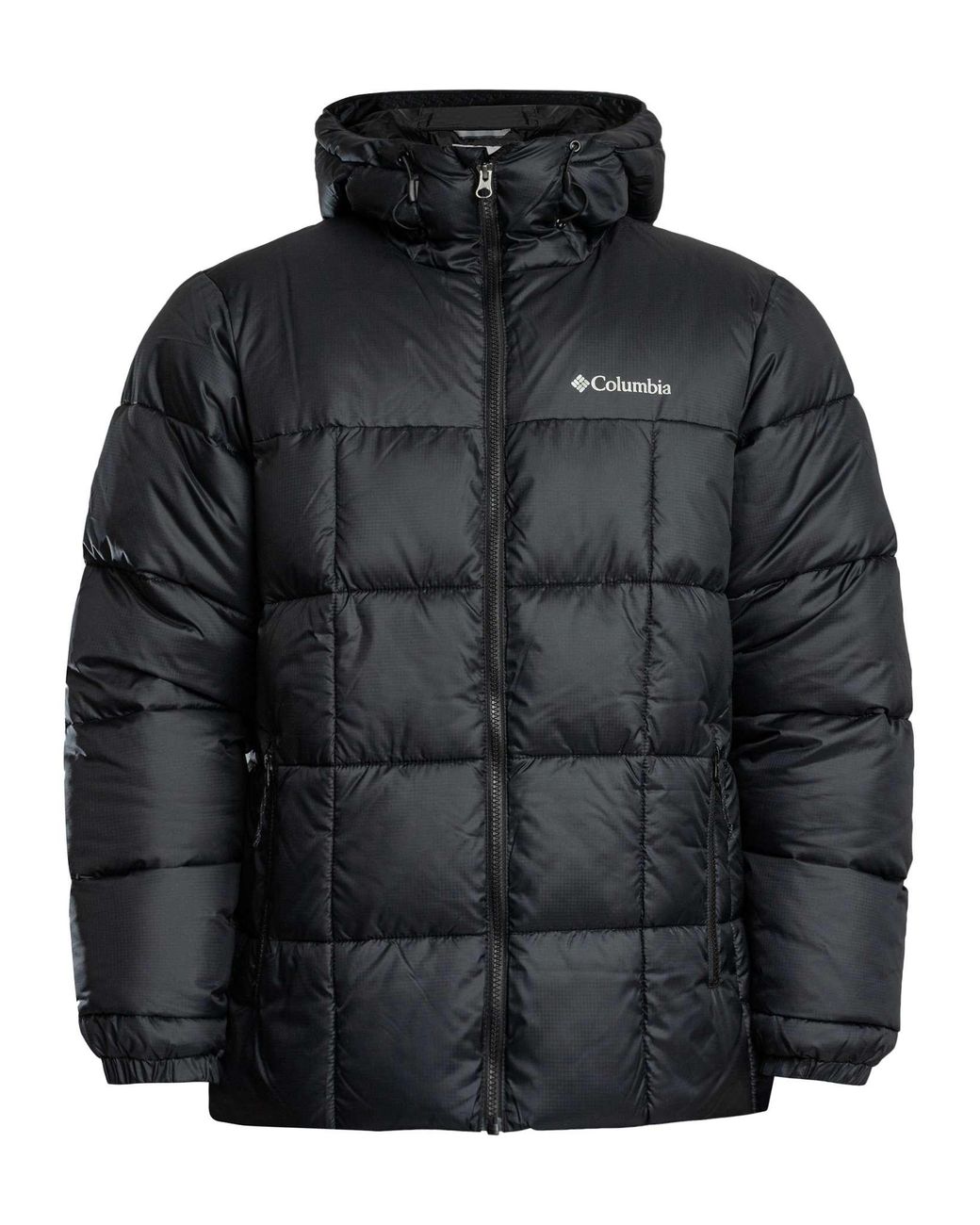 Columbia Black Puffect Hooded Jacket for men
