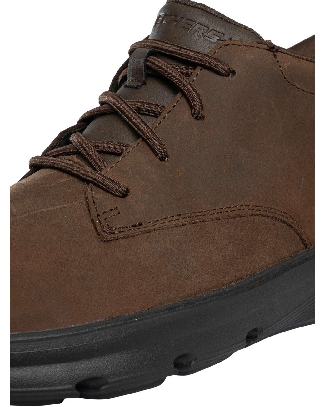 Skechers Brown Slip-Ins Relaxed Fit Arch Fit Garza Ridleyboots for men